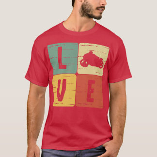 Motorrad-Motorrad-Fahrrad-Rad Straßen kostenlos T-Shirt