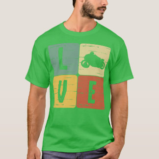 Motorrad-Motorrad-Fahrrad-Rad Straßen kostenlos T-Shirt