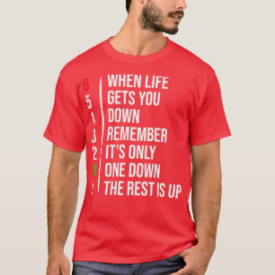 Motorrad-Motorrad-Geber, wenn das Leben kommt T-Shirt