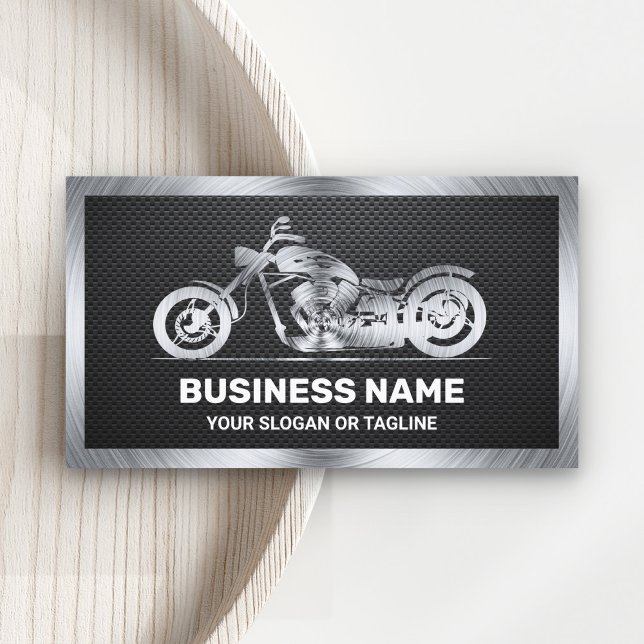Motorrad-Motorrad-Mechanismus für Kohlenstofffaser Visitenkarte (Von Creator hochgeladen)