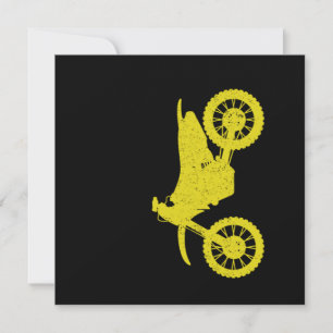 Motorrad-Motorrad Motocross Dirt Bike Motorrad Einladung