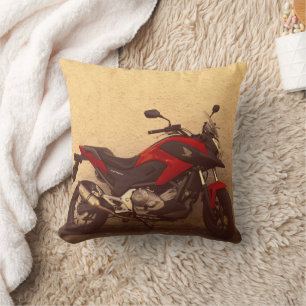 Motorrad-Motorrad-Motorrad-Rad-Fahrer Kissen