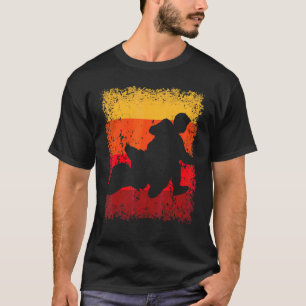 Motorrad-Motorrad-Motorradfahrer Vintag T-Shirt