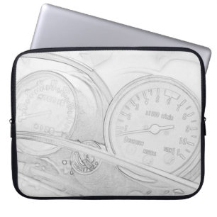 Motorrad-Motorrad-Rad-Fahrrad-Notebook-Sieb Laptopschutzhülle