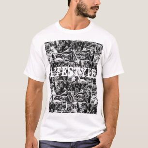 Motorrad Motorrad Radfahrer Reiten Lifestyle T-Shirt