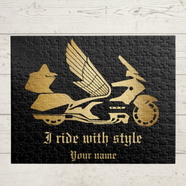 Motorrad Motorradfahrer Goldwing  (Von Creator hochgeladen)