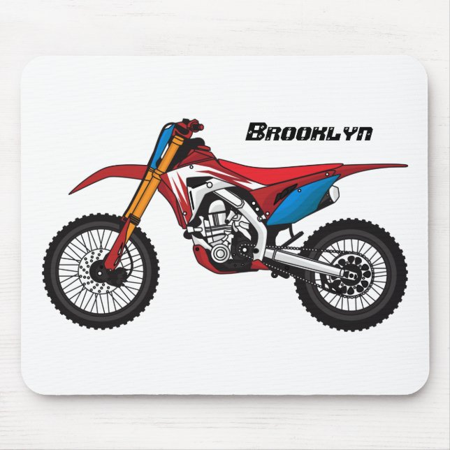 Motorrad Mousepad (Vorne)