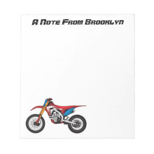 Motorrad Notizblock