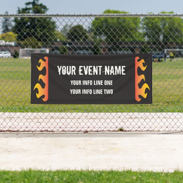 Motorrad- oder Fahrradveranstaltung Banner (Insitu)