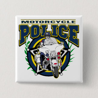 Motorrad-Polizei Button