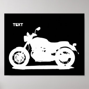 Motorrad Poster