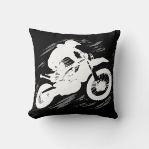 Motorrad-Rennen in Motocross Kissen
