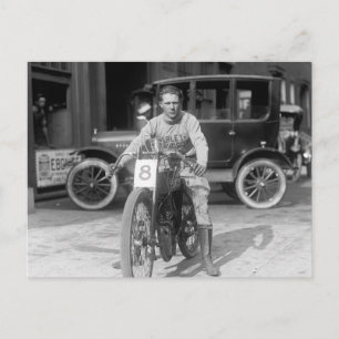 Motorrad-Rennsportmeister, 1922 Postkarte