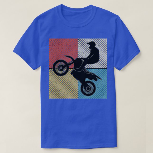 Motorrad-Rennstrecke T-Shirt (Design vorne)