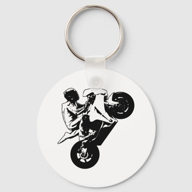 Motorrad Schlüsselanhänger (Vorderseite)