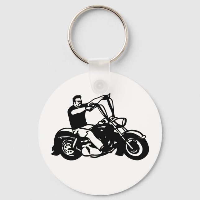 Motorrad Schlüsselanhänger (Vorderseite)