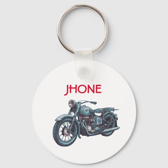 Motorrad-Schlüsselanhänger Schlüsselanhänger (Vorderseite)