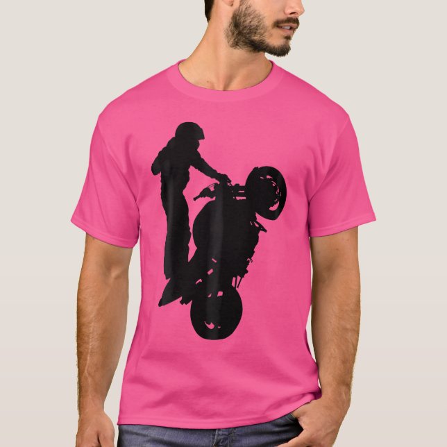 Motorrad Shirt Motorrad Fahrrad (Vorderseite)