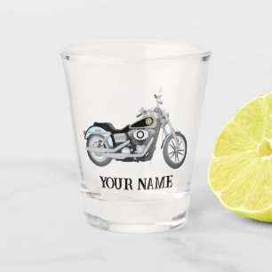 Motorrad-Shooting Glas individuell angepasst