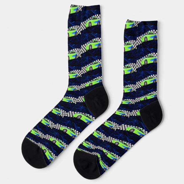Motorrad Socken (Linkes Detail)