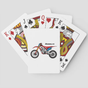Motorrad Spielkarten