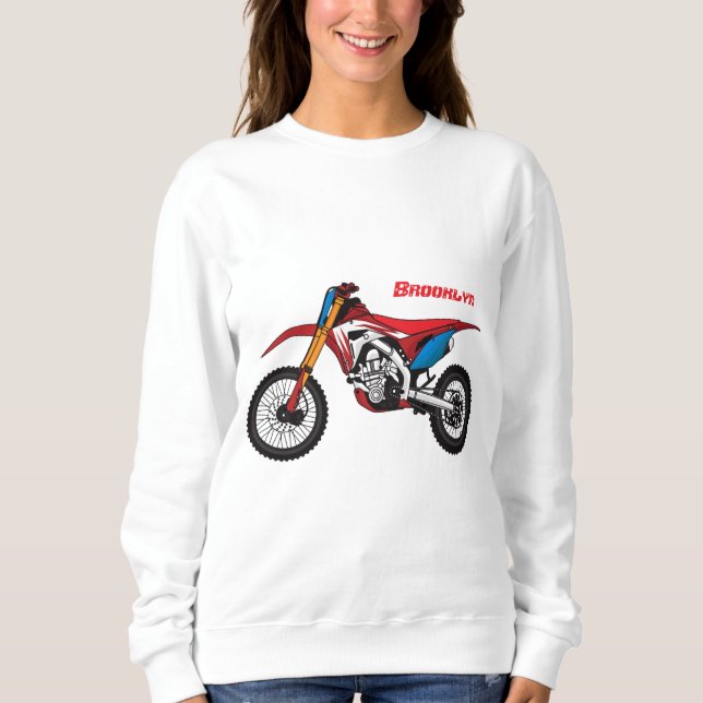 Motorrad Sweatshirt (Vorderseite)
