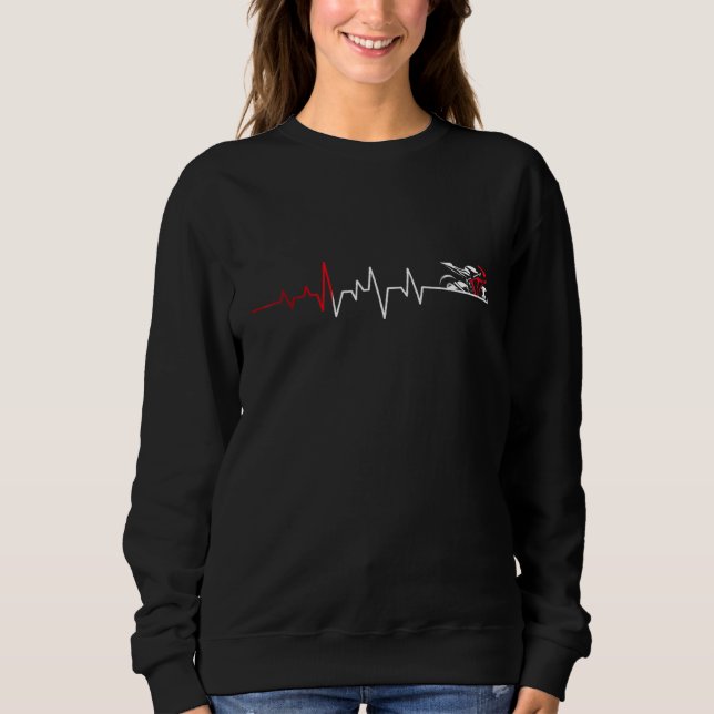 Motorrad Sweatshirt (Vorderseite)