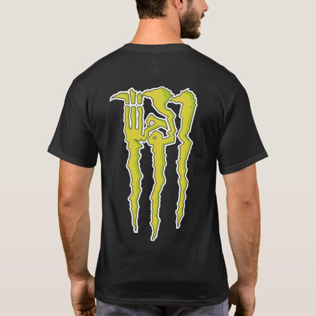 Motorrad T-Shirt (Rückseite)