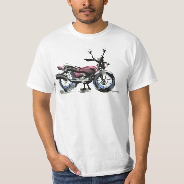 Motorrad T-Shirt (Vorderseite)