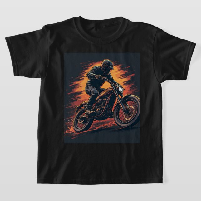 Motorrad T-Shirt (Ablage )