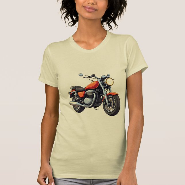 Motorrad T-Shirt (Vorderseite)