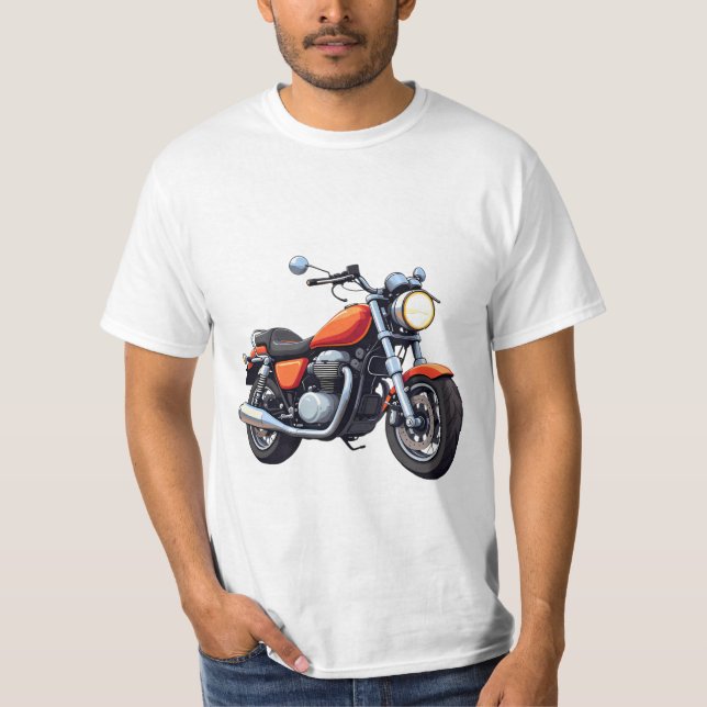 Motorrad T-Shirt (Vorderseite)