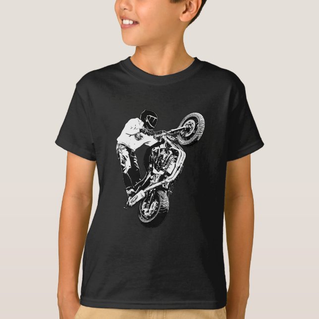 Motorrad-T - Shirt (Vorderseite)