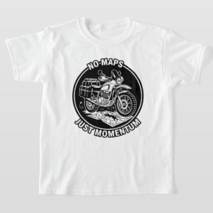 Motorrad-Touring-Freiheits-Mentalität T-Shirt