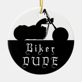 Motorrad-TYP Motorrad Custom Foto Ornament