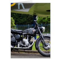 Motorrad und Spitfire