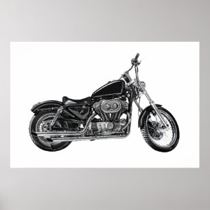 Motorrad V Poster