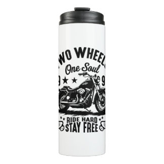 Motorrad-Vintag für 1995 Thermosbecher