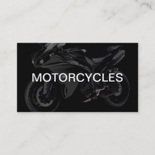Motorrad-Visitenkarte-Entwurf Visitenkarte