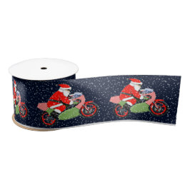 Motorrad-Weihnachtsgeschenk Satinband
