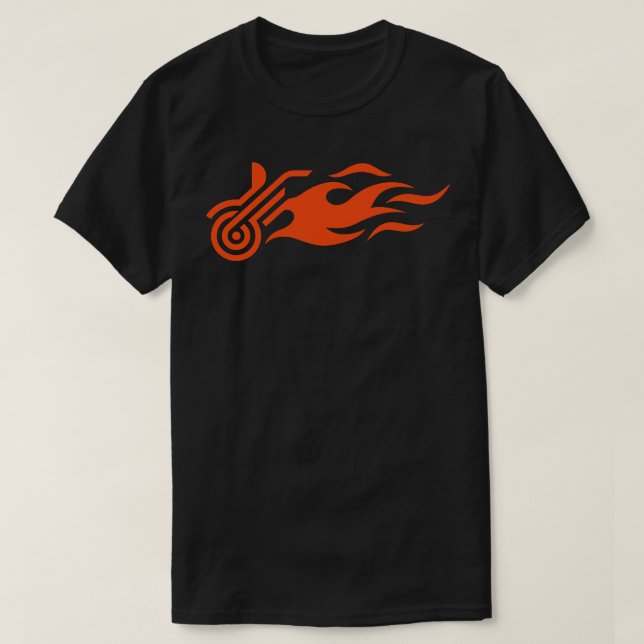 Motorradaußer T-Shirt (Design vorne)