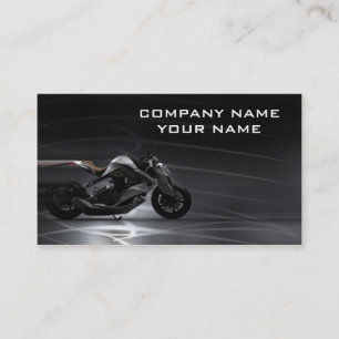 Motorradbürokarte Visitenkarte