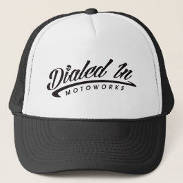 Motorraddesign im Stil der 1960er Jahre Truckerkappe