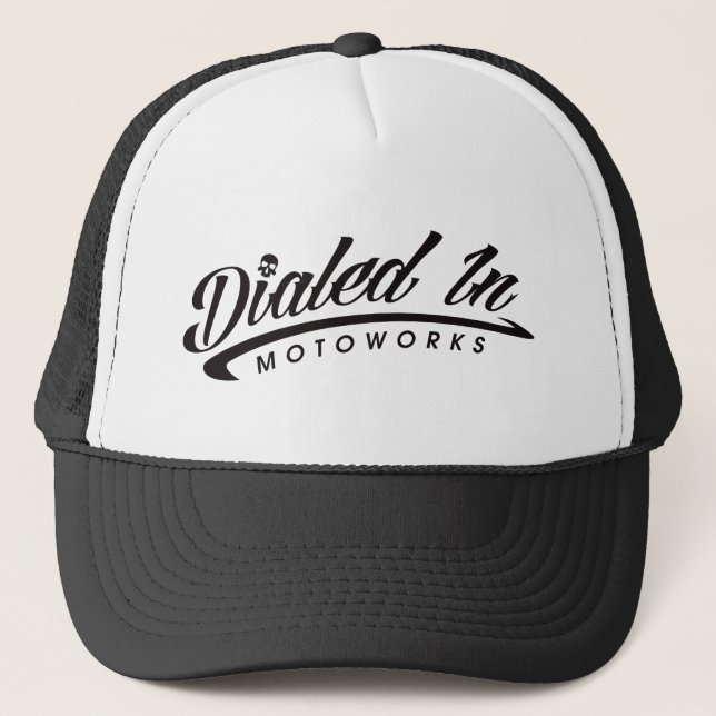 Motorraddesign im Stil der 1960er Jahre Truckerkappe (Vorderseite)