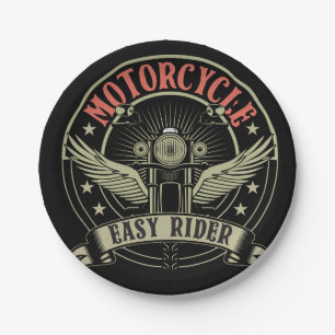 Motorraddesign Pappteller