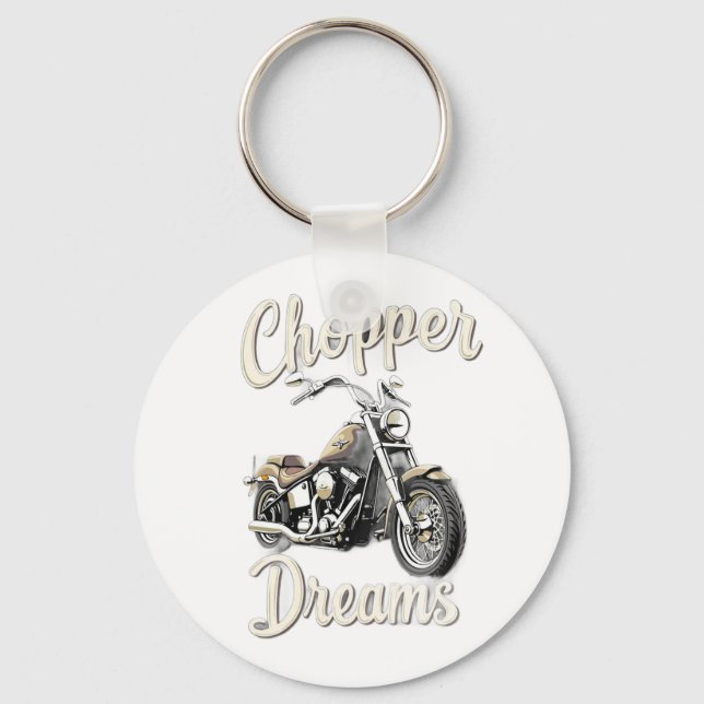 Motorraddesign Schlüsselanhänger (Vorderseite)