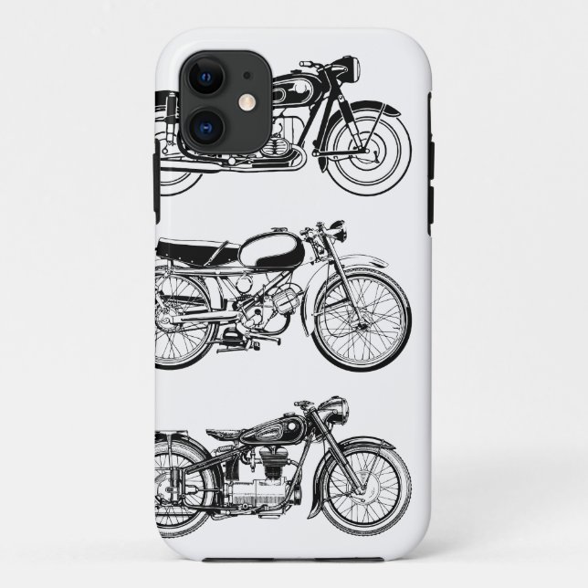 Motorräder Case-Mate iPhone Hülle (Rückseite)
