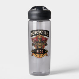 Motorräder für den Skull-Verkehr, Fahrt zum Leben Trinkflasche
