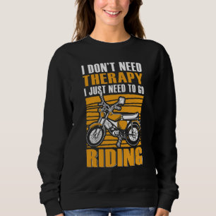 Motorradfahren Motocross Motorrad Sweatshirt