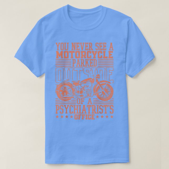 Motorradfahrer 241 T-Shirt (Design vorne)